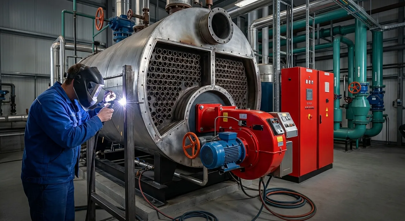 Fabricación de calderas industriales Tecniequigas