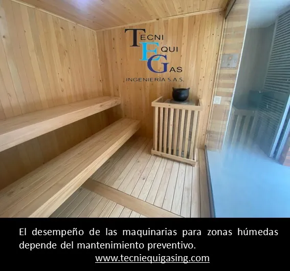 Equipos para Sauna — Tecniequigas